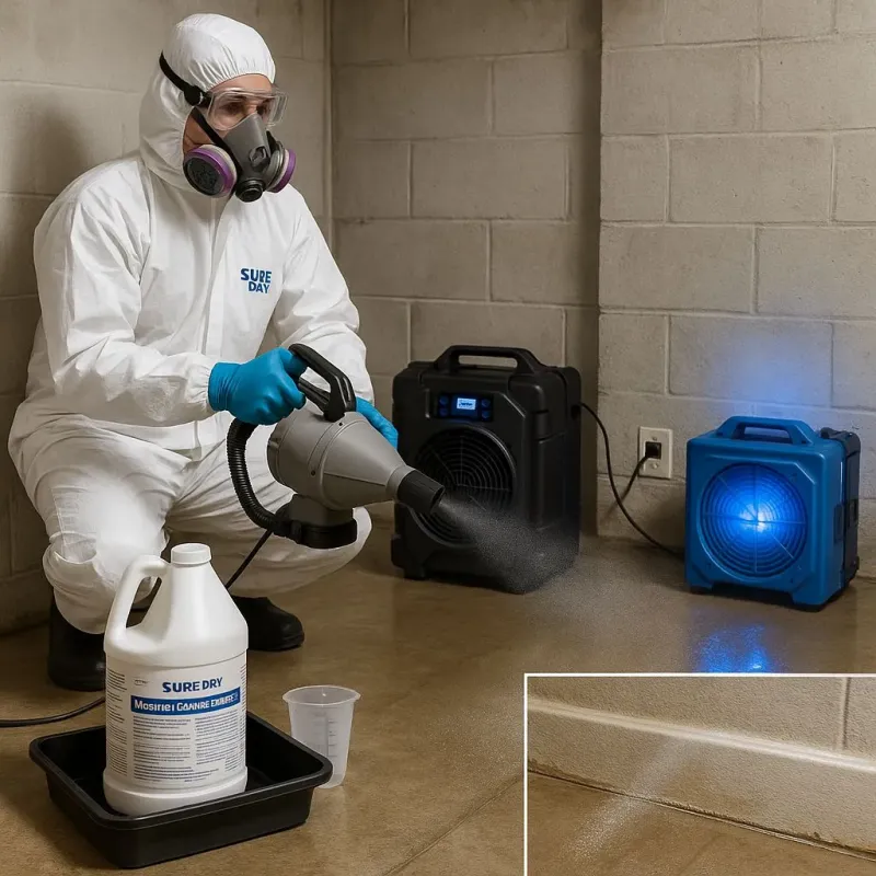 Sanitization and Odor Removal process in Mount Pleasant, PA
