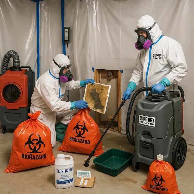 Contaminated Water Handling Protocols process in Mount Pleasant, PA