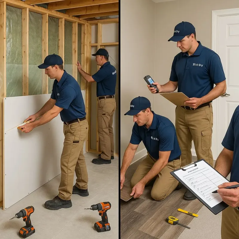 Repairs and Reconstruction process in Mount Pleasant, PA